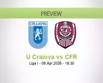U Craiova CFR betting prediction (06 April 2026)