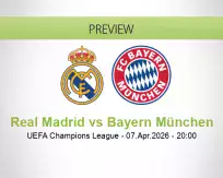 Real Madrid vs Bayern München