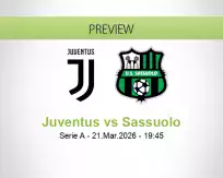 Juventus vs Sassuolo