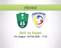 Ahli vs Hazm