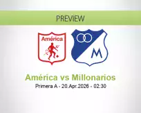 América vs Millonarios