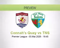 Connah's Quay TNS betting prediction (03 March 2026)