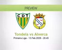 Tondela Alverca betting prediction (13 February 2026)