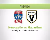 Newcastle Macarthur betting prediction (22 February 2026)
