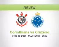Corinthians Cruzeiro betting prediction (14 December 2025)