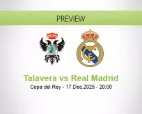 Talavera vs Real Madrid