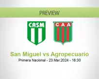 San Miguel Agropecuario betting prediction (23 March 2024)