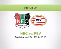 NEC PSV betting prediction (01 February 2025)