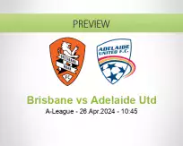 Brisbane Adelaide Utd betting prediction (26 April 2024)