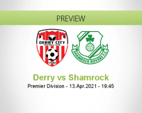Derry Shamrock betting prediction (13 April 2021)
