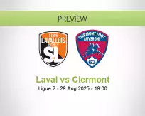 Laval Clermont betting prediction (29 August 2025)