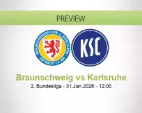 Braunschweig Karlsruhe betting prediction (31 January 2026)