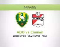 ADO Emmen betting prediction (05 December 2025)