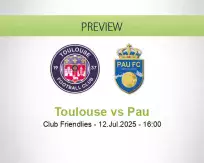 Toulouse Pau betting prediction (12 July 2025)