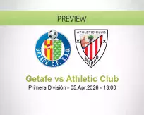 Getafe Athletic Club betting prediction (05 April 2026)