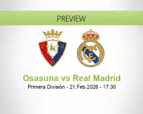 Osasuna vs Real Madrid