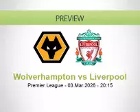 Wolverhampton vs Liverpool