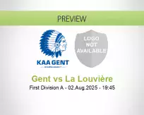 Gent La Louvière betting prediction (03 August 2025)