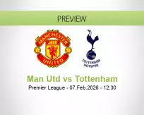 Man Utd vs Tottenham