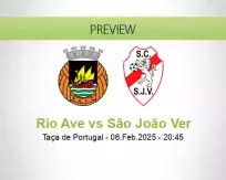 Rio Ave São João Ver betting prediction (07 February 2025)