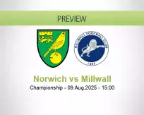 Norwich Millwall betting prediction (09 August 2025)