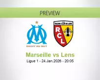 Marseille Lens betting prediction (24 January 2026)