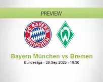 Bayern München Bremen betting prediction (26 September 2025)