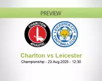 Charlton Leicester betting prediction (23 August 2025)