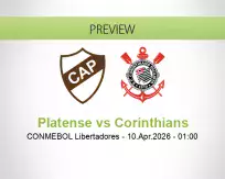 Platense vs Corinthians