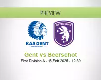 Gent Beerschot betting prediction (16 February 2025)