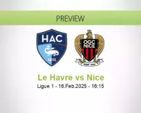 Le Havre Nice betting prediction (16 February 2025)