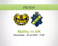 Mjällby AIK betting prediction (20 July 2025)