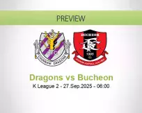 Dragons Bucheon betting prediction (27 September 2025)