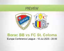 Borac BB FC St. Coloma betting prediction (10 July 2025)