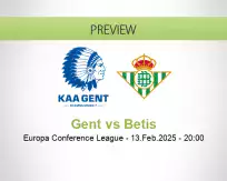 Gent Betis betting prediction (13 February 2025)