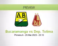 Bucaramanga vs Dep. Tolima