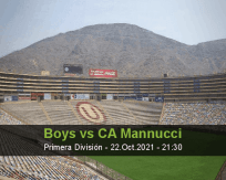 Boys CA Mannucci betting prediction (22 October 2021)