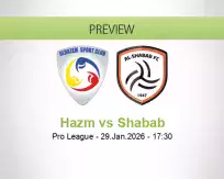 Hazm Shabab betting prediction (29 January 2026)
