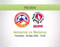 Armenia Belarus betting prediction (29 March 2026)