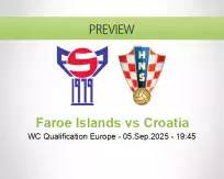 Faroe Islands Croatia betting prediction (05 September 2025)