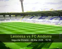 Leonesa vs FC Andorra