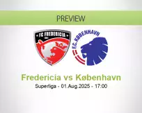 Fredericia København betting prediction (01 August 2025)