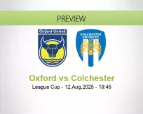 Oxford vs Colchester