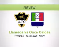 Llaneros Once Caldas betting prediction (30 March 2026)