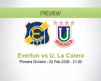 Everton U. La Calera betting prediction (02 February 2026)