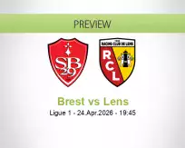 Brest Lens betting prediction (25 April 2026)
