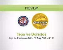 Tepa Dorados betting prediction (23 August 2025)