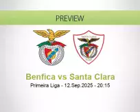 Benfica Santa Clara betting prediction (12 September 2025)