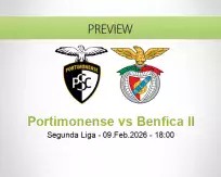 Portimonense Benfica II betting prediction (09 February 2026)