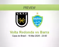 Volta Redonda vs Barra